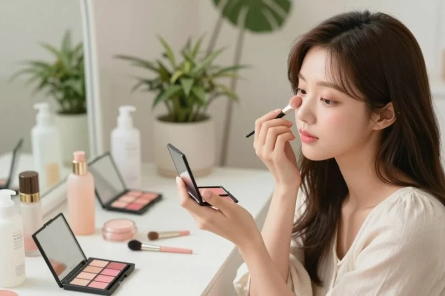 maquiagem coreana