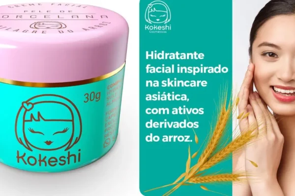 Análise detalhada do Creme Facial Pele de Porcelana Kokeshi